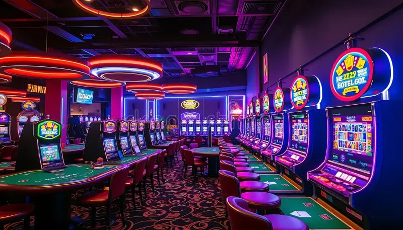 Antarmuka permainan Bikini Paradise di tektok77 dengan gulungan slot dan simbol tema pantai