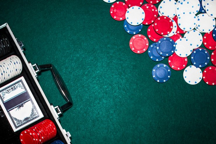 Antarmuka permainan Ceme Online di tektok77 dengan tabel multipemain